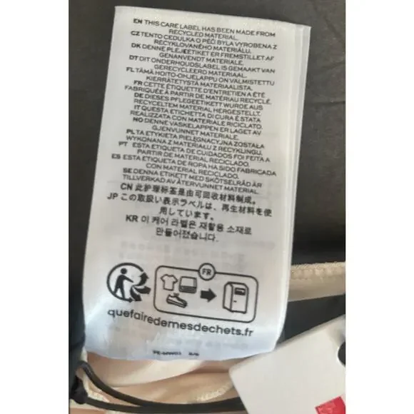 P.E Nation REACTION TIME SPORTS BRA PEARLED IVORY Women’s Size Xsmall NWT - Picture 12 of 13